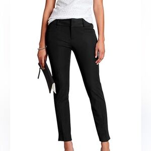 Banana Republic Jackson-fit slim ankle black size 6
